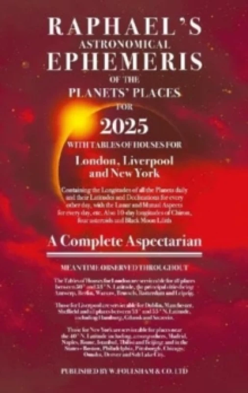 Image of Raphael's Ephemeris 2025. Paperback. By Edwin Raphael Books