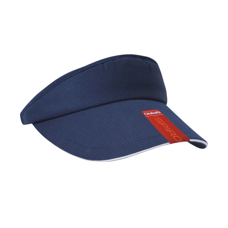 Image of Result Result Men Herringbone Sandwich Peak Visor Cap in Navy Navy One Size Male 5063527387387