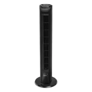 Image of Igenix DF0035TBL 29" Tower Fan With 7.5 Hour Timer Black