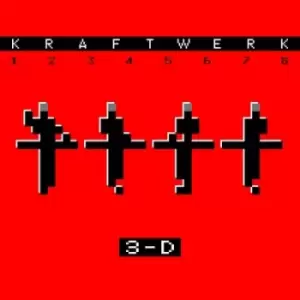 Image of 12345678 3-D by Kraftwerk CD Album