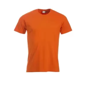 Image of Clique Mens New Classic T-Shirt (M) (Blood Orange)