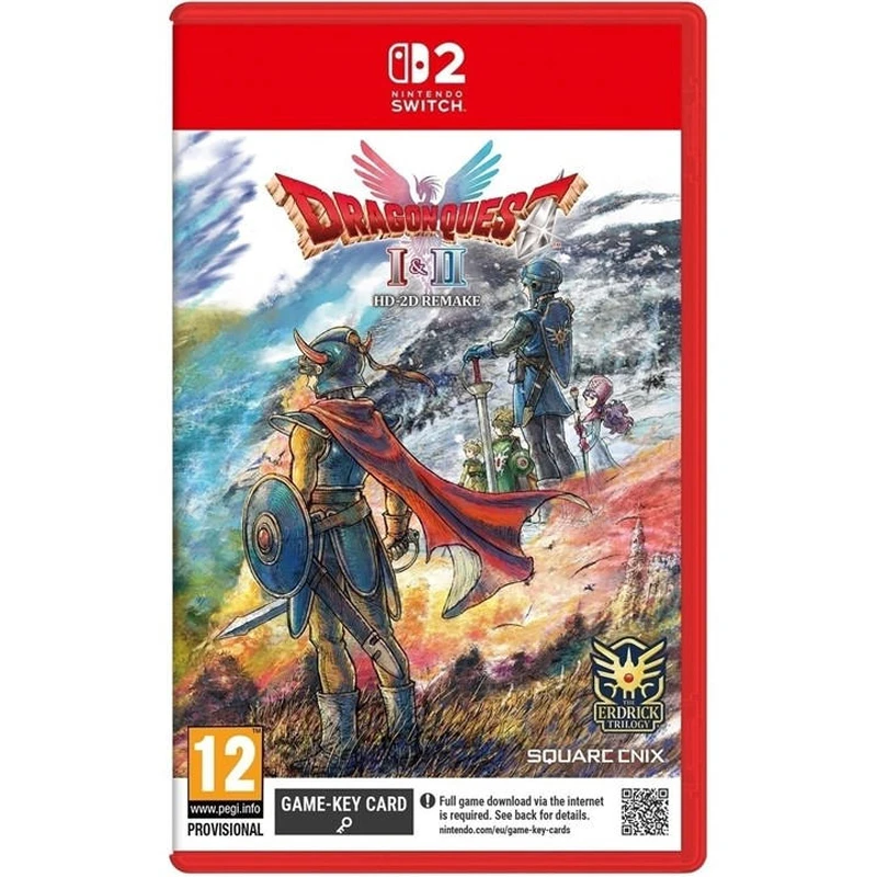 Image of Dragon Quest I & II HD 2D Remake Nintendo Switch 2 Game