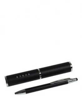 Image of Personalised Pen Tube With Pen Gift Set (Black Or Pink)
