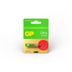 Image of GP GPPCA24AU649 GP Ultra Alkaline AAA 12's Single hook paper box