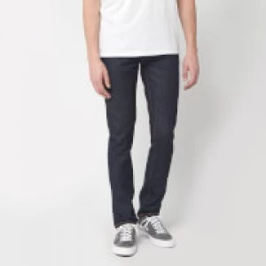 Image of Nudie Jeans Mens Grim Tim Slim Jeans - Dry Open Navy - W32/L32