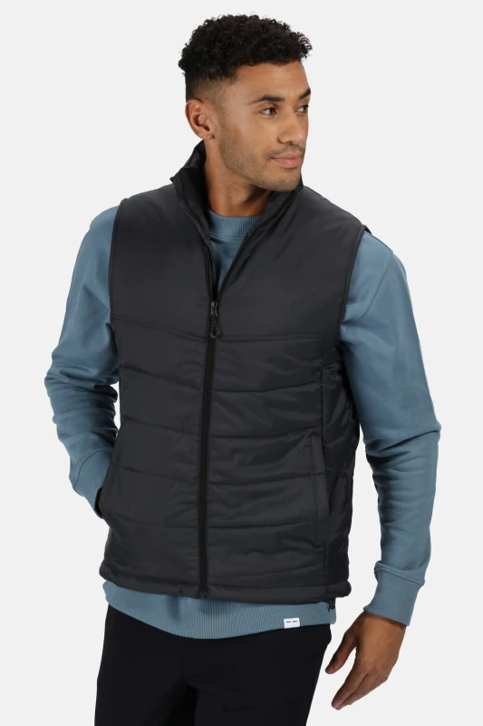 Image of Regatta Regatta Men Stage Insulated Bodywarmer in Grey Size: 4X-Large Grey 4XL Male 5057538268179