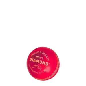Image of Gunn And Moore and Moore Diamond Grade 1 Cricket Ball - Red
