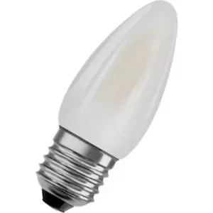 Image of OSRAM 4058075437265 LED (monochrome) EEC E (A - G) E-27 Candle shape 4 W = 40 W Warm white (Ø x L) 35mm x 92mm