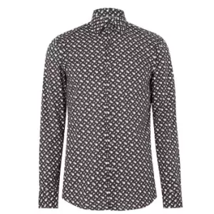 Image of Boss Hank Kent Shirt - Beige