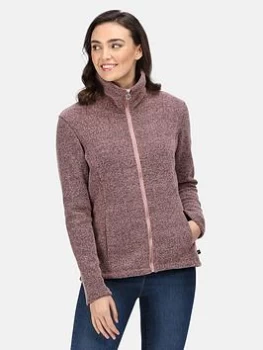 Image of Regatta Heloise Fleece - Blush Pink Marl, Blush Pink Marl, Size 10, Women