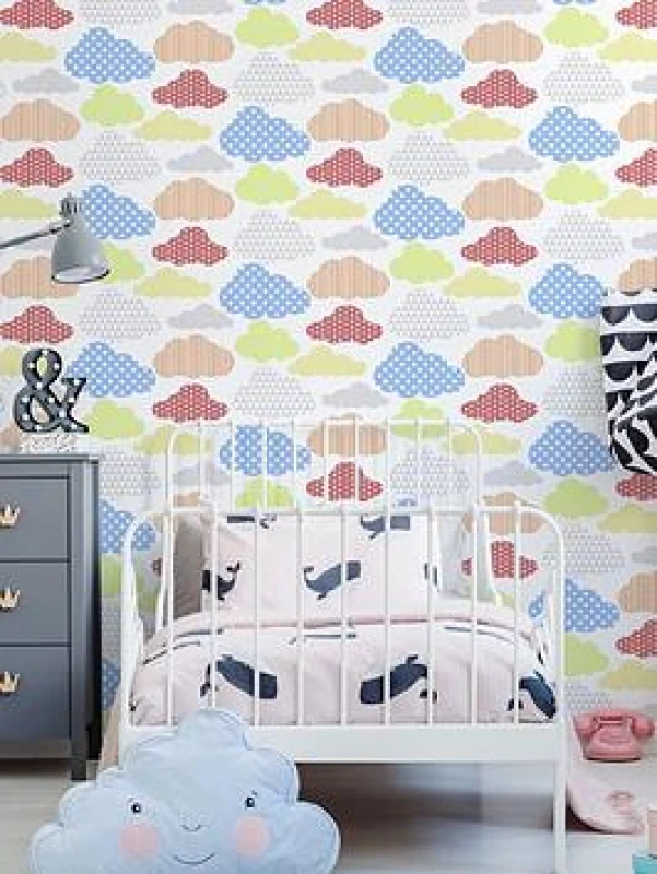 Image of Graham & Brown Graham & Brown Marshmallow Brights, Multi 100113