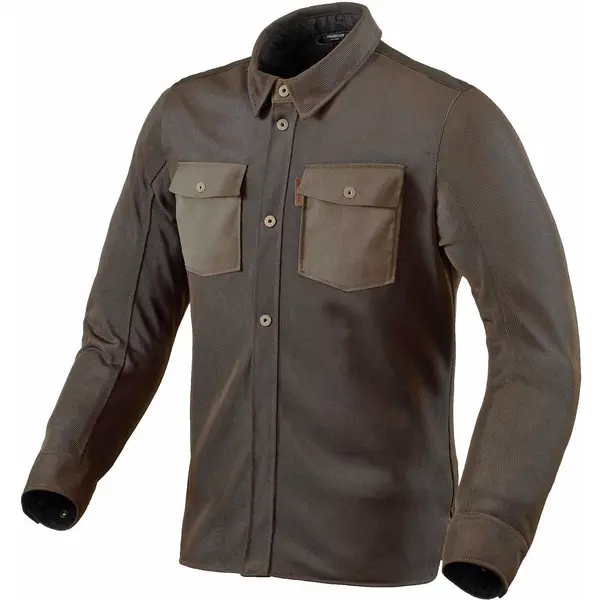 Image of REV'IT! Overshirt Tracer Air 2 Jacket Brown Size M