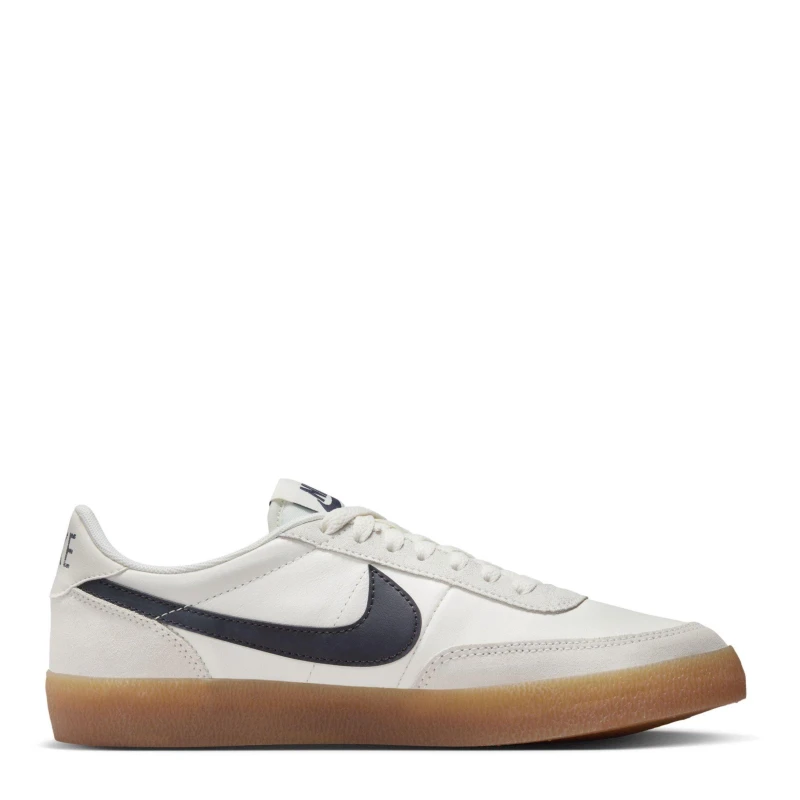 Image of Nike Kill Shot Trainers Sail Oil Grey Gum Yellow, 7
