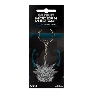 Image of Call of Duty: Modern Warfare East Faction Metal Keychain