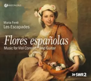 Image of Flores Espanolas Music for Viol Consort and Guitar by Maria Ferre CD Album