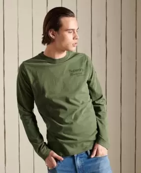 Image of Superdry Core Logo American Classic Long Sleeved Top