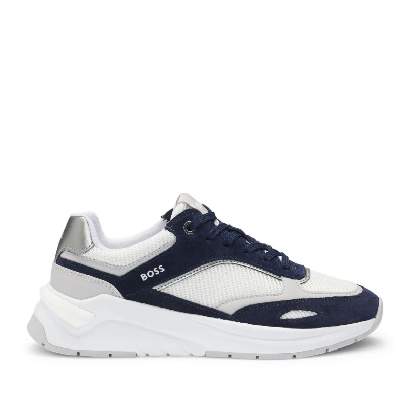 Image of Boss Skylar Running Trainers White female UK 4