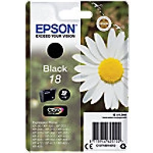 Image of Epson Daisy 18 Black Ink Cartridge