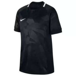 Image of Nike Challenge 2 Short Sleeve Polo Shirt Juniors - Black