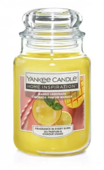 Image of Yankee Candle Large Jar Candle - Mango Lemonade
