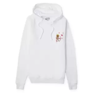 Image of Star Wars In Love Hoodie - White - S