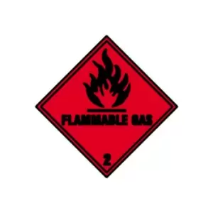 Image of Flammable Gas 2 - Sav (200 X 200MM)