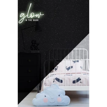 Image of Superfresco Glow In The Dark Constellation Grey Wallpaper