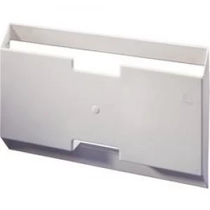 Image of Rittal 2514.000 Switch Triangular Plate Made Of Plastic Polystyrene with self adhesive mounting rails. Light grey RAL