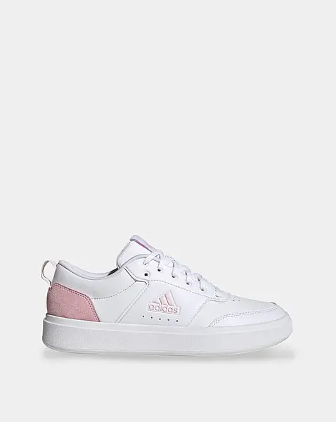 Image of Adidas adidas Park St Trainers White/Pink Female 5 AS90802