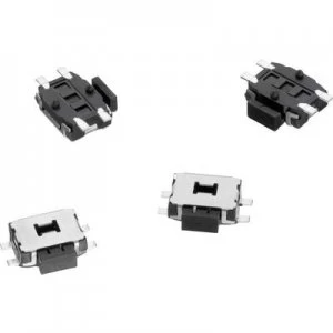 Image of Wuerth Elektronik WS TUS 436331045822 Pushbutton 12 Vdc 0.05 A 1 x OffOn momentary
