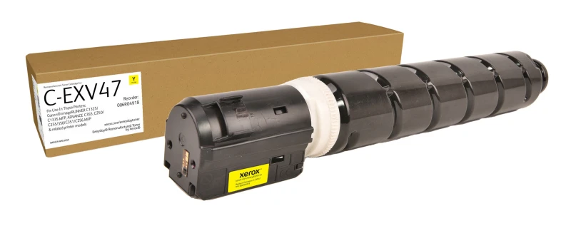Image of Xerox Everyday Yellow Remanufactured Toner by Xerox compatible with Canon C-EXV47 (8519B002), Standard capacity 006R04918