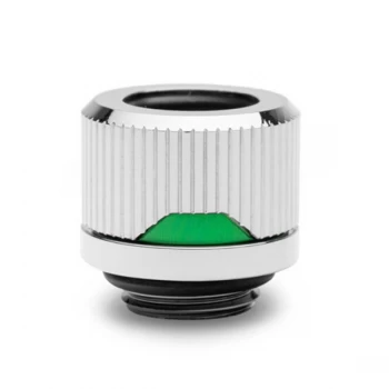 Image of EK Water Blocks EK-Torque HTC 14mm Fitting Colour Pack (10 pcs) - Green