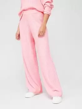Image of Tommy Jeans Cosy Signature Sweater Pant - Pink, Size S, Women