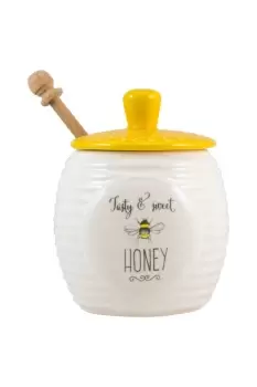 Image of Bee Happy Honey Pot