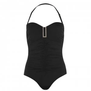 Image of Biba Band Swimsuit - Black
