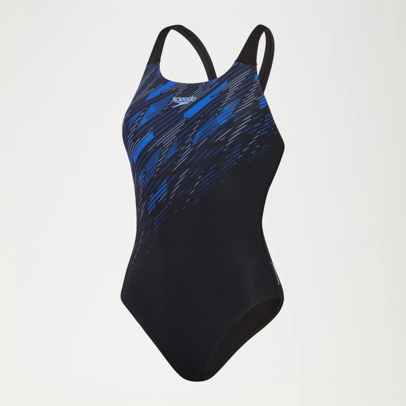 Image of Speedo Womens HyperBoom Placement Muscleback - Black 6