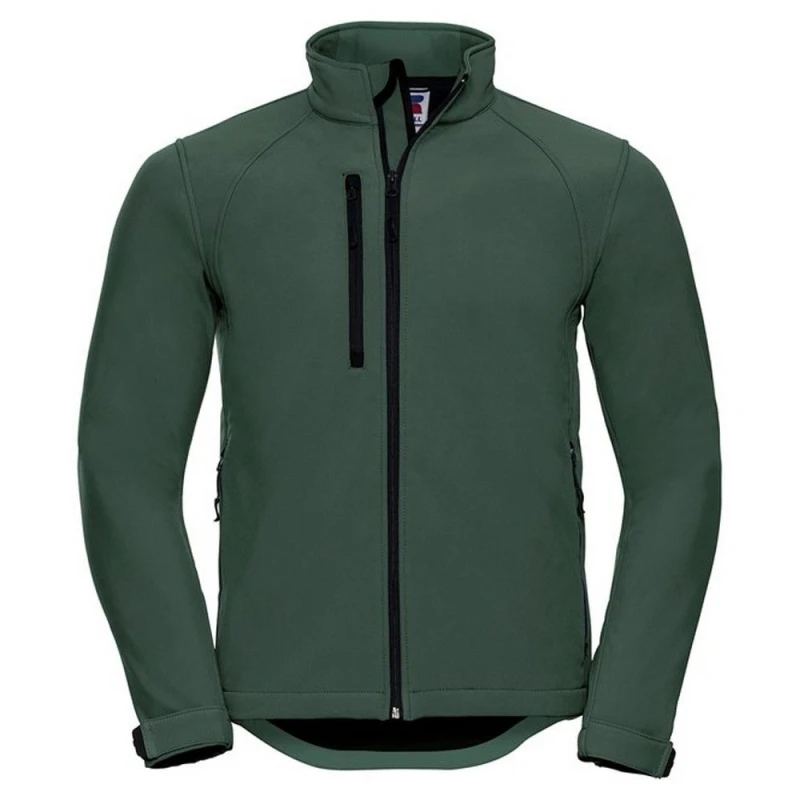 Image of Russell Soft Shell Jacket Bottle Green