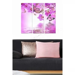 Image of MDF40950 Multicolor Decorative MDF Painting (3 Pieces)