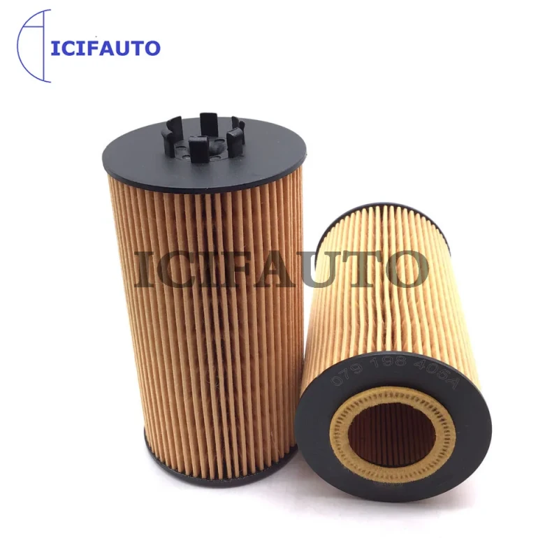 Image of 2/4/6/8/10 x for Audi S4 A6 A8 Volkswagen Phaeton 4.2L V8 Engine Oil Filter 079198405 079115561B 079198405A OE650/4 HU835/1z