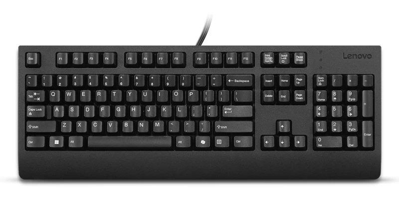 Image of Lenovo Preferred Pro II keyboard Home/Office USB German Black