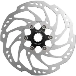 Image of Shimano SLX M7000 SM-RT70 Ice Tech Centre Lock Disc Rotor - Silver