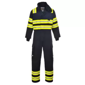 Image of Portwest FR98 Wildland Fire Coverall Navy L