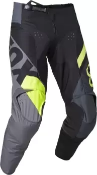 Image of FOX 180 Xpozr Motocross Pants, black-grey, Size 34, black-grey, Size 34