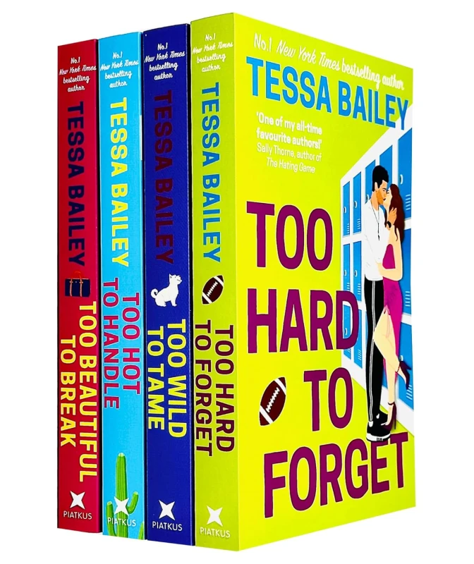 Image of Romancing the Clarksons Series Books 1-4 Collection Set by Tessa Bailey Too Hot to Handle Tessa Bailey Books