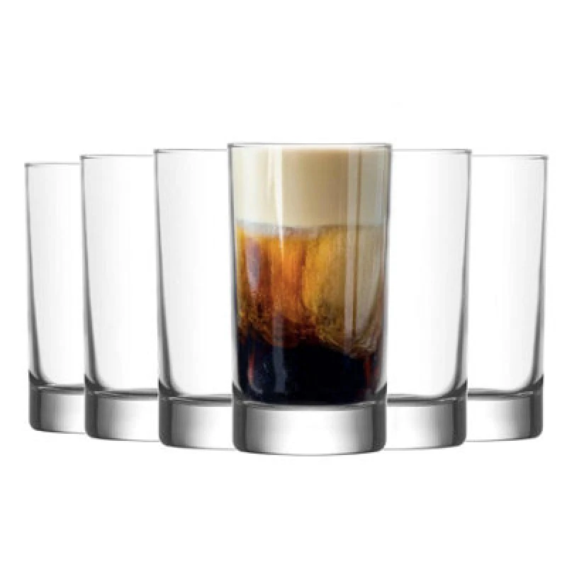 Image of LAV Glassware Lav Ada Shot Glasses - 150ml - Clear - Pack Of 6