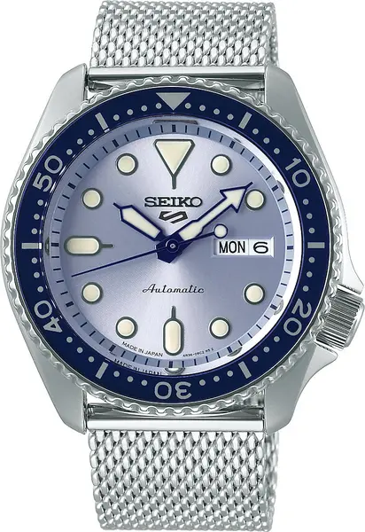 Image of Seiko Watch 5 Sports Mens - Silver SO-1188