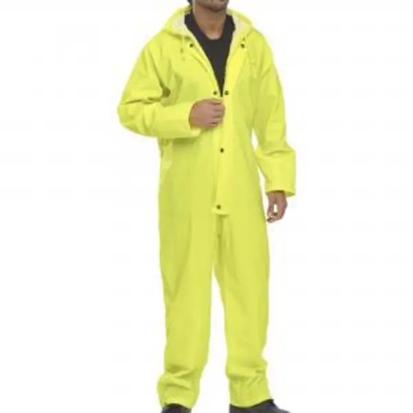Image of Beeswift Nylon B-Dri Coverall Saturn Yellow 2XL NBDCSYXXL BESWNBDCSYXXL