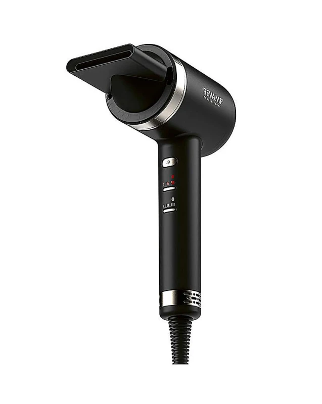 Image of Revamp Revamp Enigma Tri-Care Infared Hairdryer Black - Revamp Black SV27001
