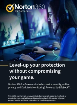 Image of NortonLifeLock Norton 360 for Gamers - Antivirus Software
