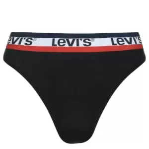 Image of Levis High Rise Briefs - Black